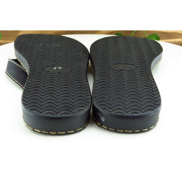 Born Concept Sz 7 M Black Flip Flop Synthetic Women Sandals - Picture 8 of 11